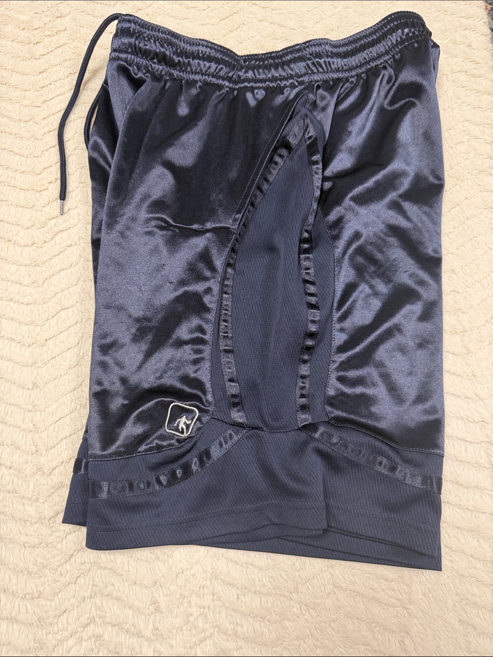 And1 Navy Logo Basketball Shorts Mens M